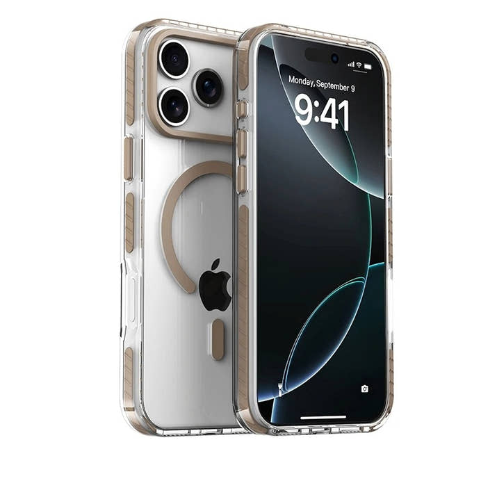 VOLTSHIELD ClearMag Case – MagSafe Hülle, kompatibel mit iPhone 17 / 17 Pro / 17 Pro Max
