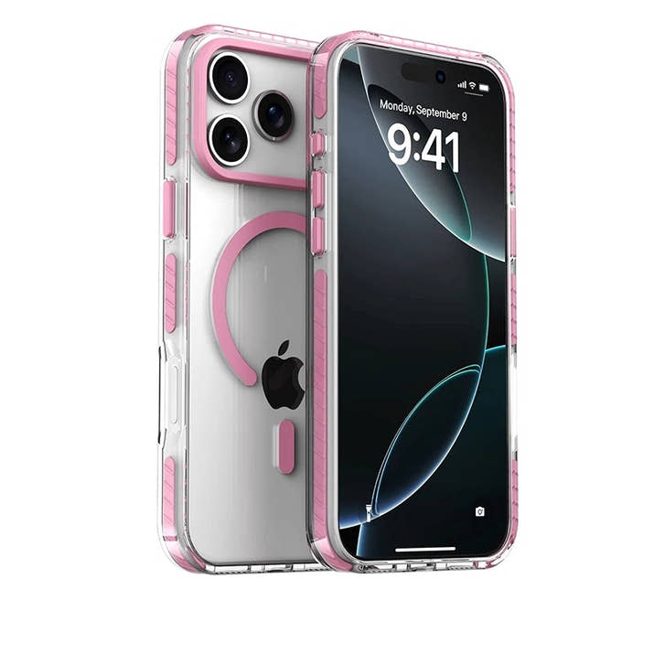 VOLTSHIELD ClearMag Case – MagSafe Hülle, kompatibel mit iPhone 17 / 17 Pro / 17 Pro Max